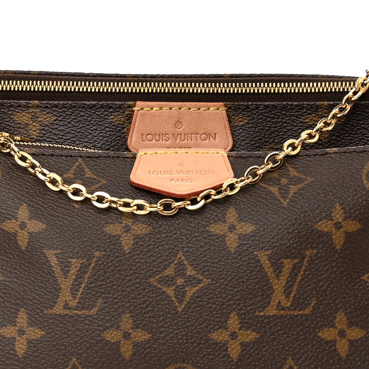 Monogram Multi Pochette Accessories Kaki