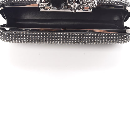 Alexander McQueen Nappa Studded Knucklebox Clutch Black 5 of 7