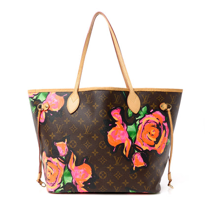 Louis Vuitton Monogram Roses Neverfull MM 1 of 10