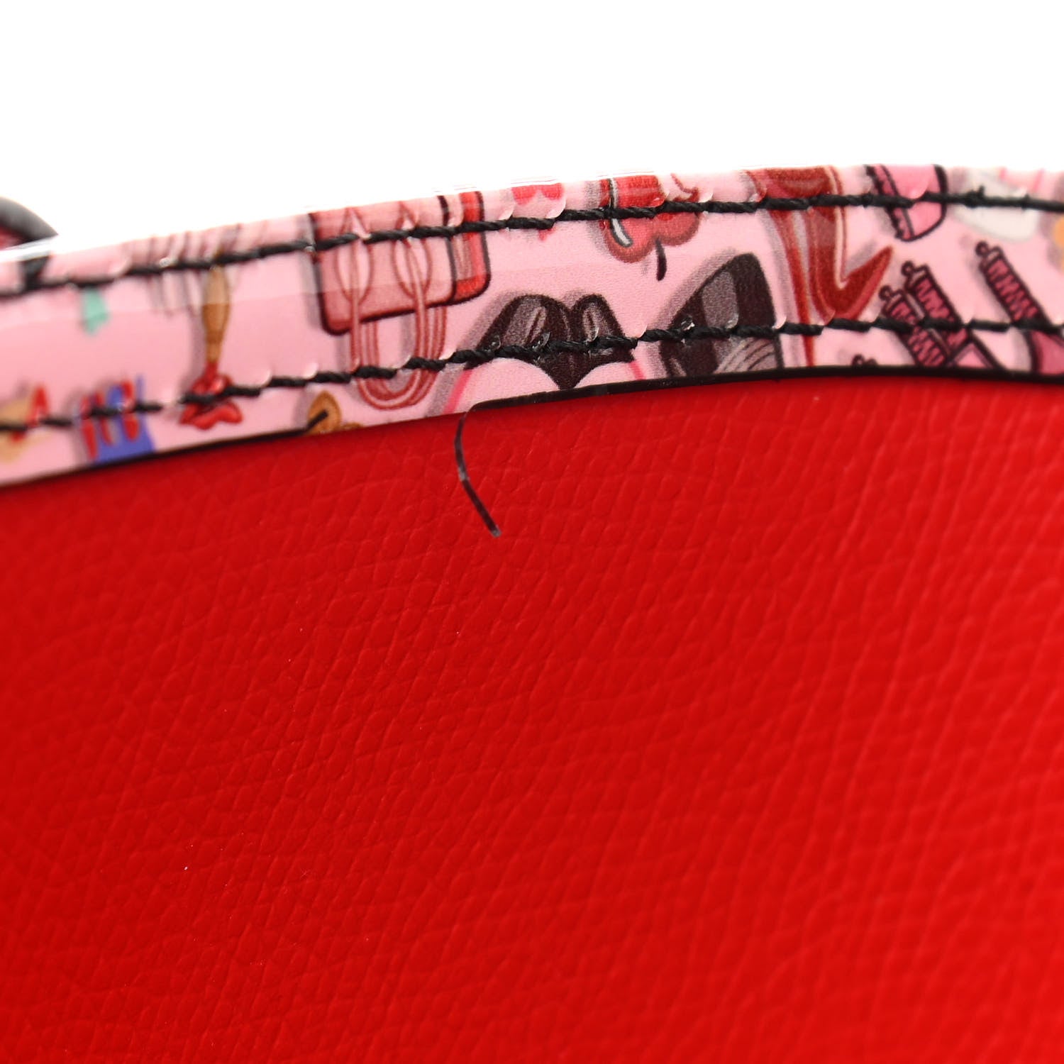 Christian Louboutin Patent Calfskin Small Dita Cabata Tote Red 13 of 13