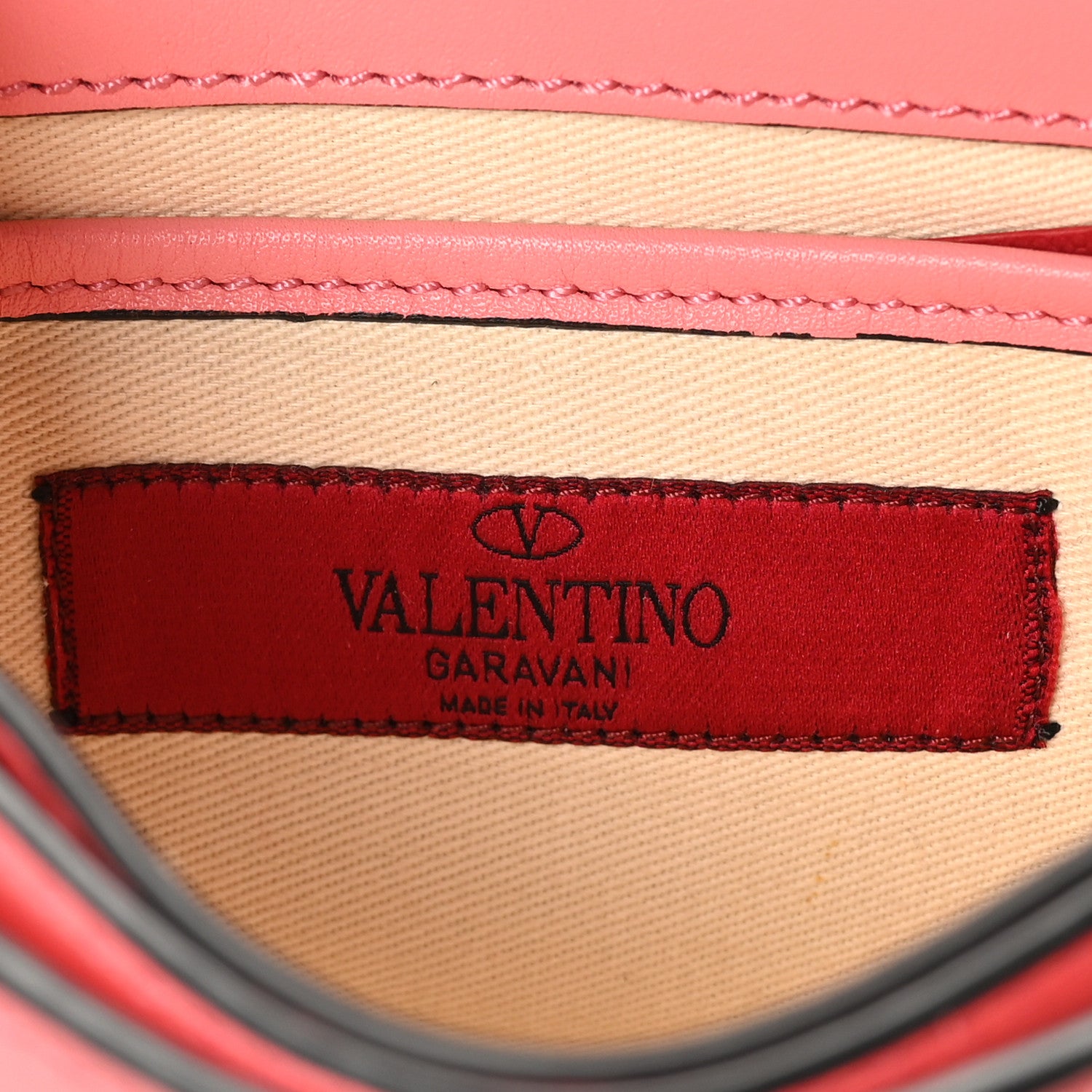 Valentino Garavani Vitello Rockstud Flap Crossbody Bag Paradise Rose 6 of 10