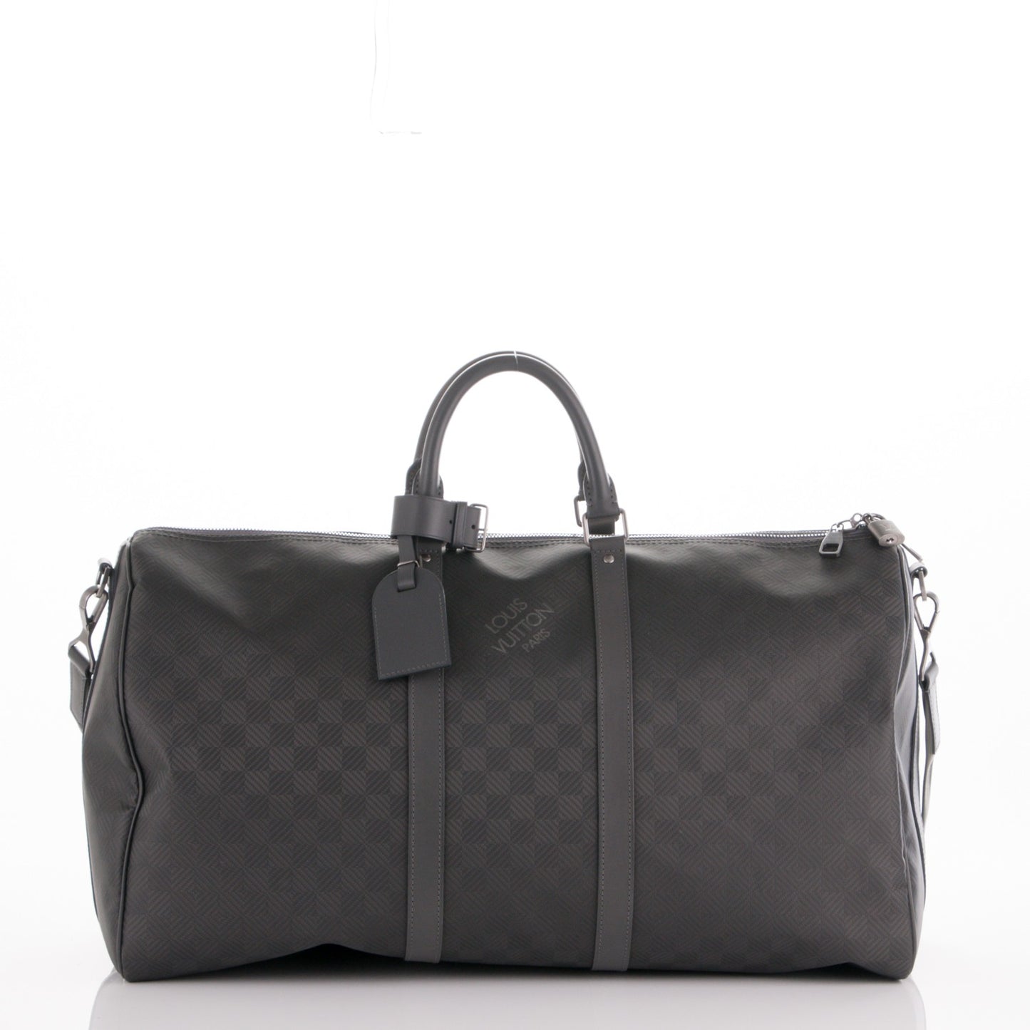 Damier Carbone Keepall Bandouliere 55