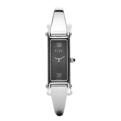 Gucci Stainless Steel 12mm 1500L Horsebit Quartz Watch Grey 1 of 6