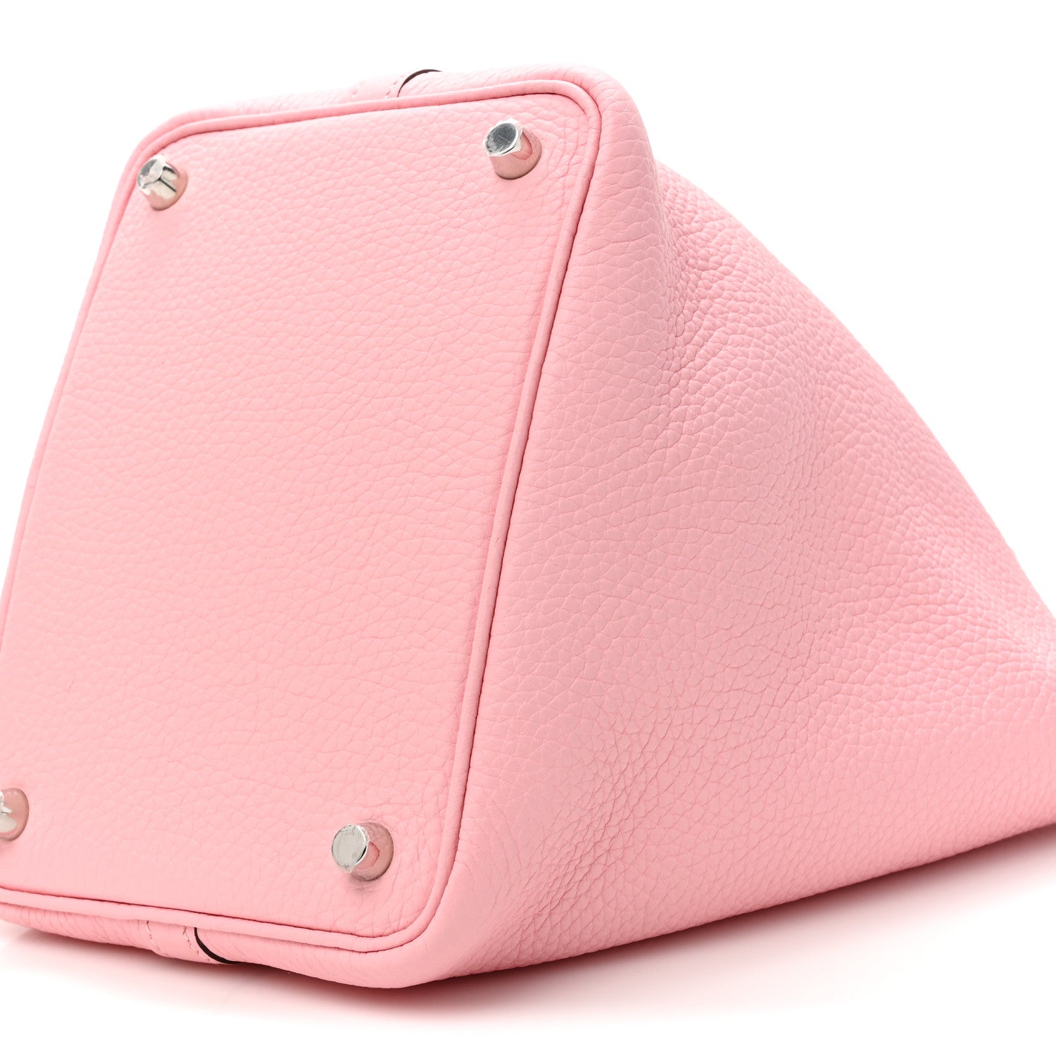 Hermes Taurillon Clemence Picotin Lock 18 PM Rose Sakura 9 of 10