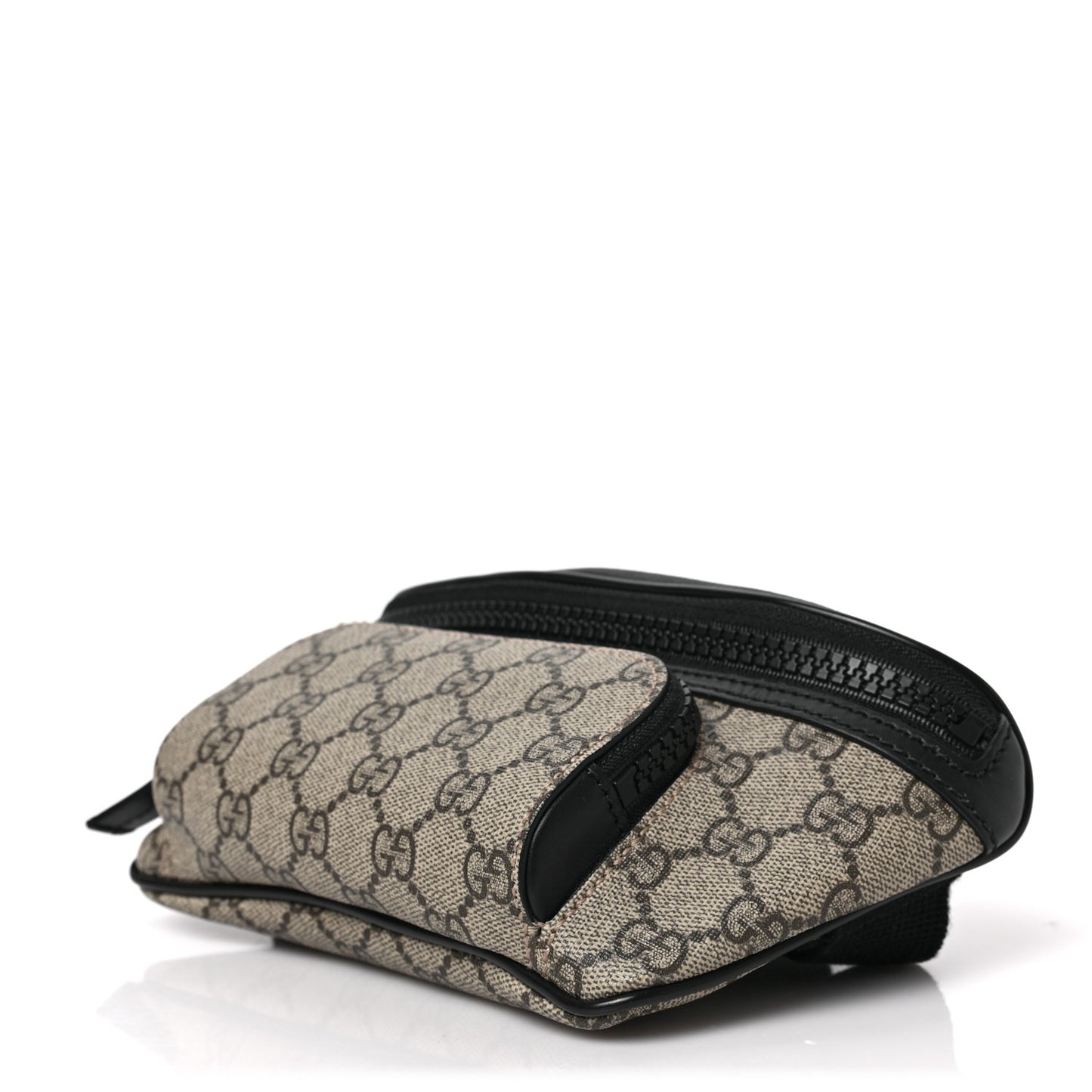 GG Supreme Monogram Belt Bag Black