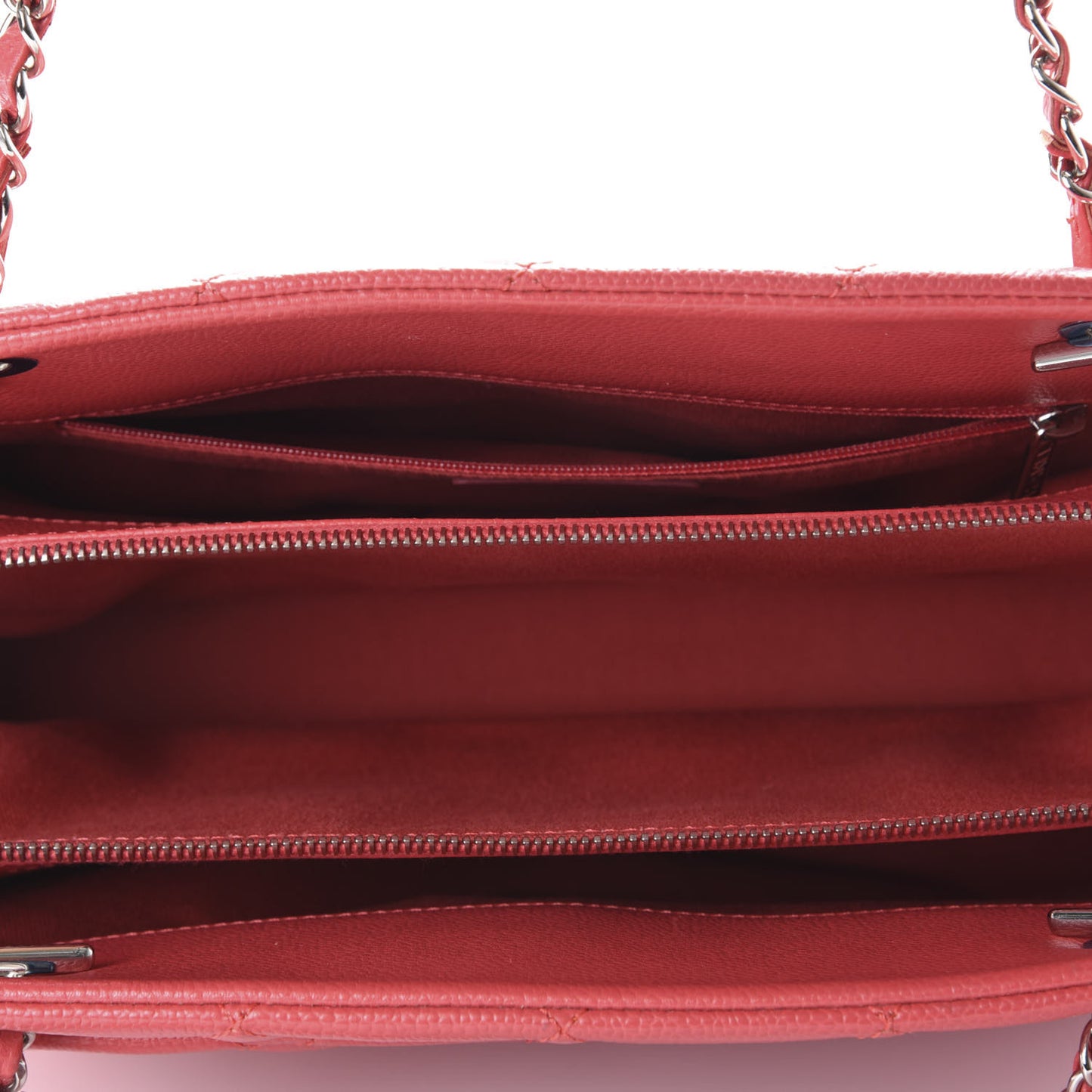 Caviar Quilted Timeless CC Soft Tote Pink