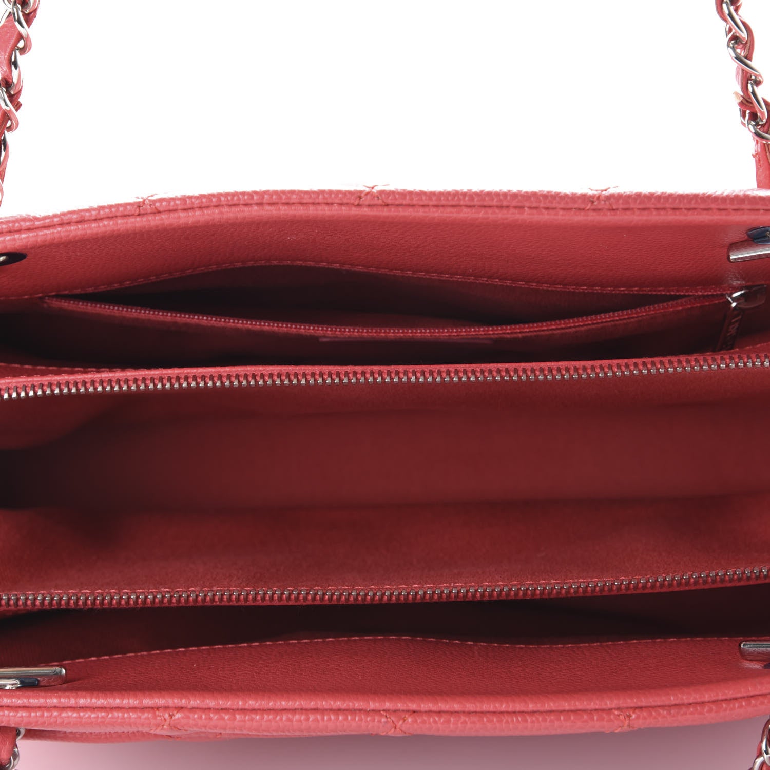 Chanel Caviar Quilted Timeless CC Soft Tote Pink 5 of 11