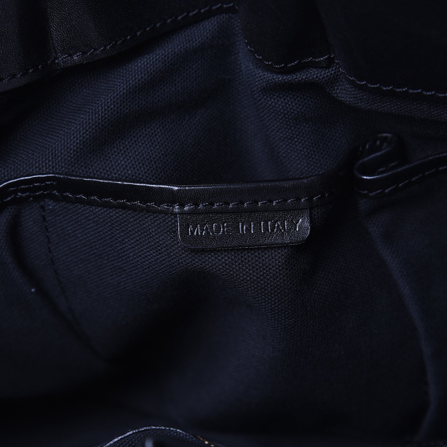Burberry House Check Bridle Calfskin Medium Whipstitch Tote Black 7 of 14