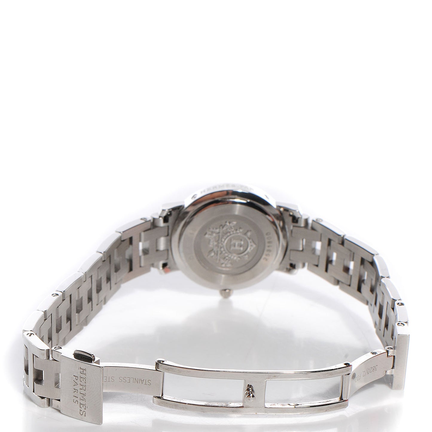 Stainless Steel 24mm Clipper Quartz Watch Black