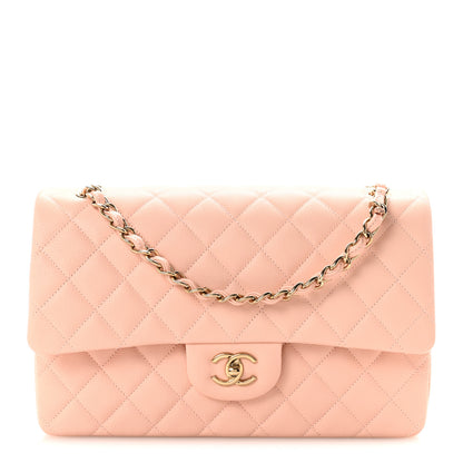 Chanel Caviar Quilted Jumbo Double Flap Light Pink 1 of 10