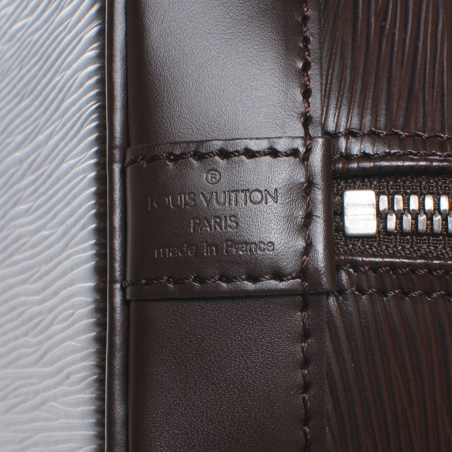 Louis Vuitton Epi Alma PM Moka 6 of 9