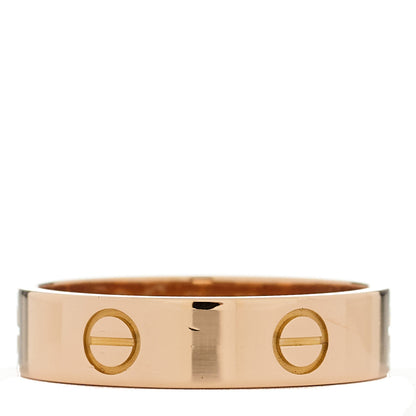 Cartier 18K Pink Gold 5.5mm LOVE Ring 65 11 3 of 4