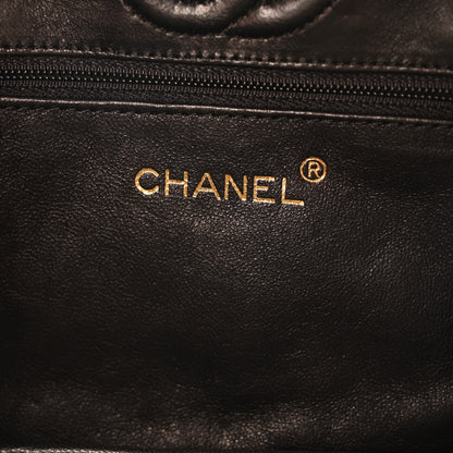 Chanel Lambskin Quilted Octagon Flap Black 6 of 11