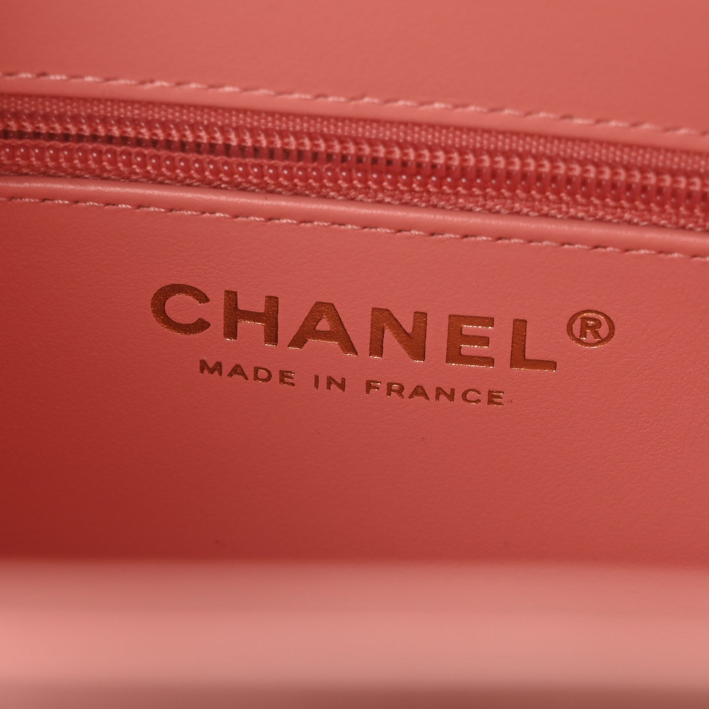 Shiny Aged Calfskin Quilted Nano Kelly Shopper Coral Pink