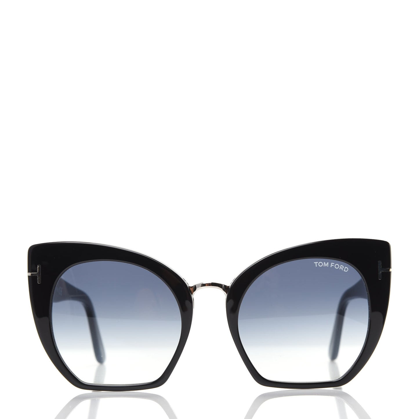 Samantha Cat Eye Sunglasses TF553 Black