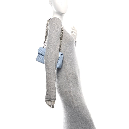 Gucci Lambskin Matelasse Small GG Marmont Shoulder Bag Porcelain Light Blue 2 of 11