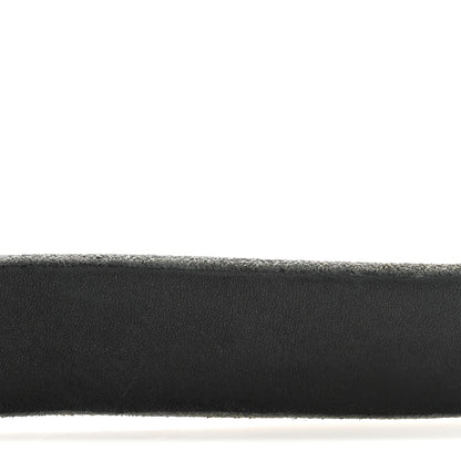 Gucci Faded Calfskin Snake Double G Belt 70 28 Black 6 of 7