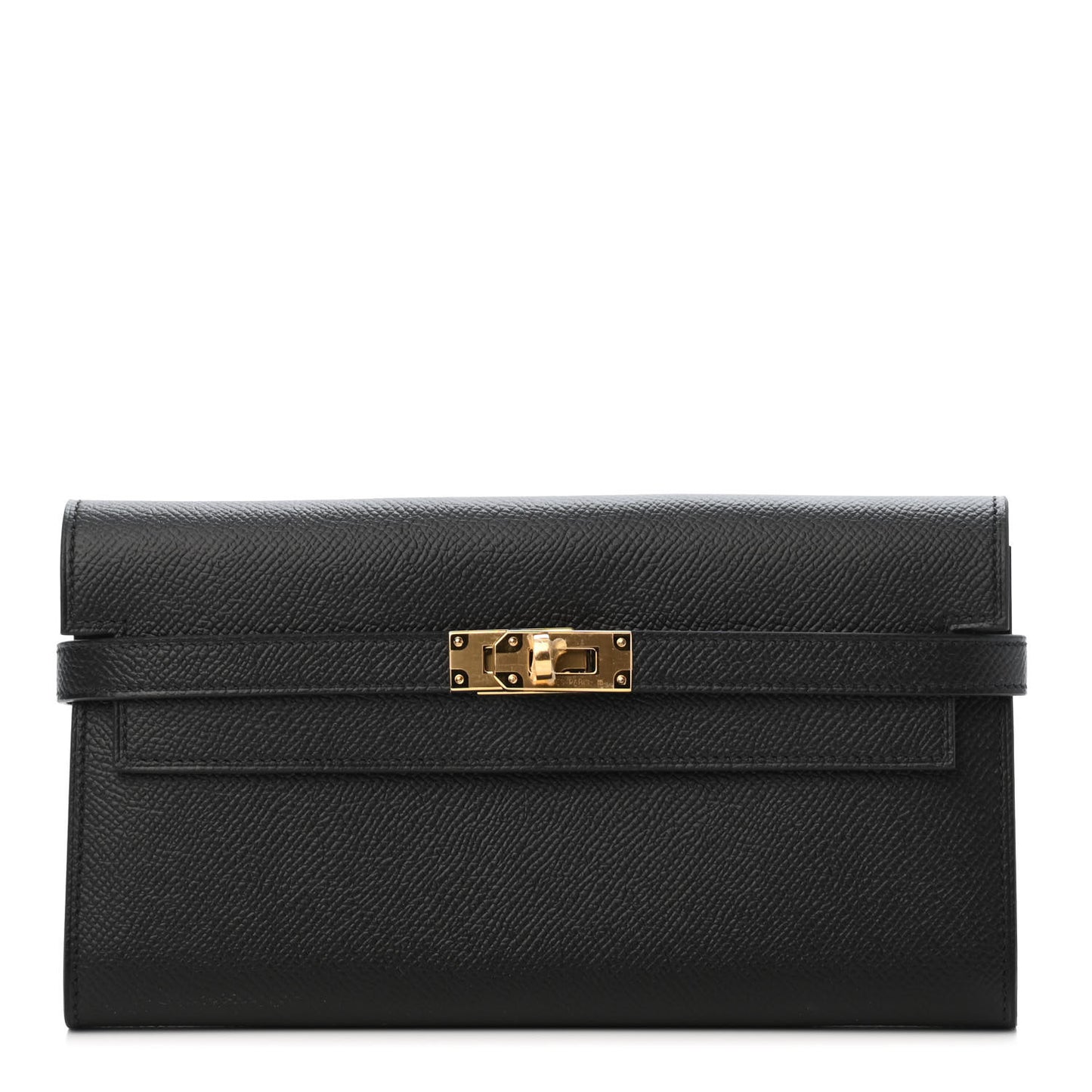 Epsom Kelly Longue Wallet Black