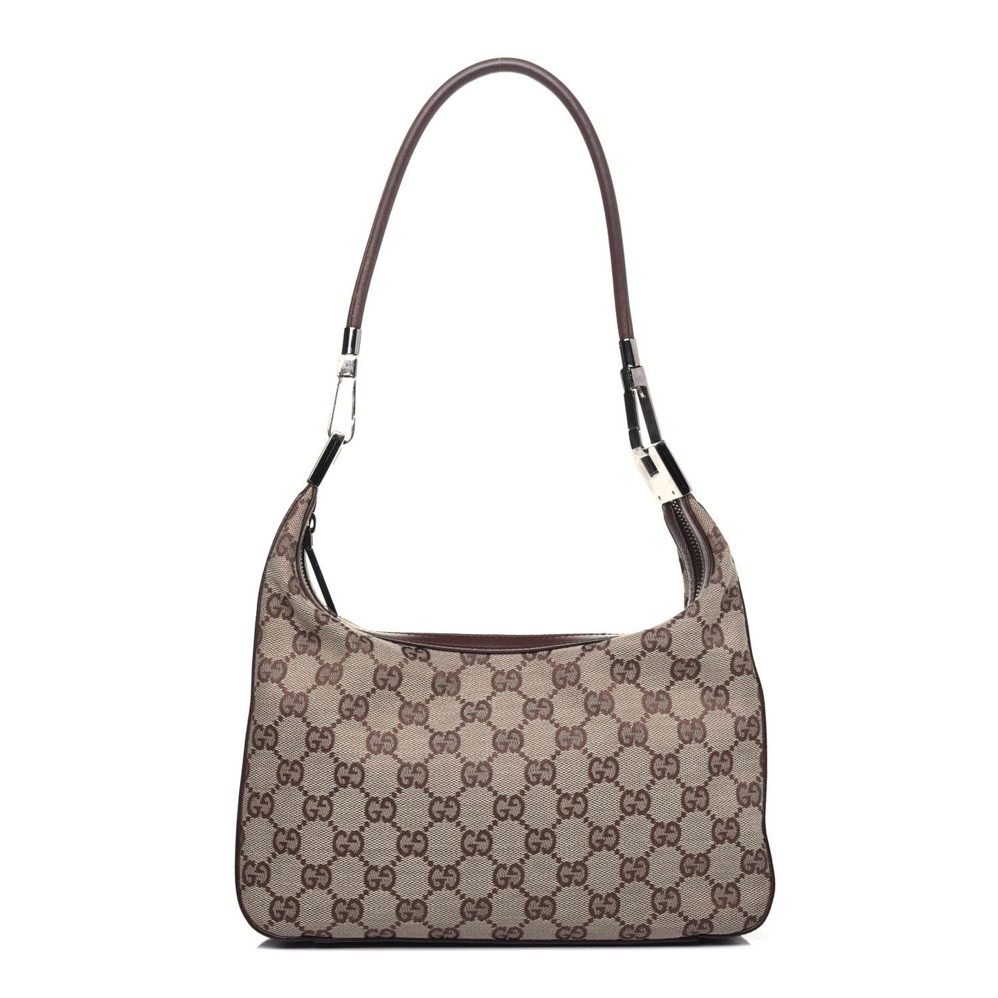 Monogram GG Small Clasp Hobo Brown