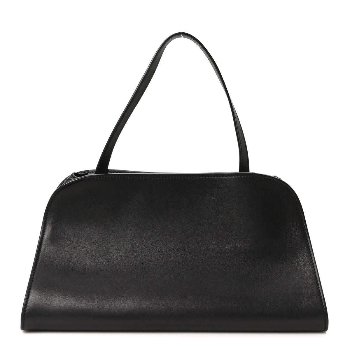 The Row Smooth Calfskin Peggy Bag Black 1 of 9