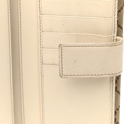 Gucci Monogram Continental Flap Wallet Off White 9 of 17
