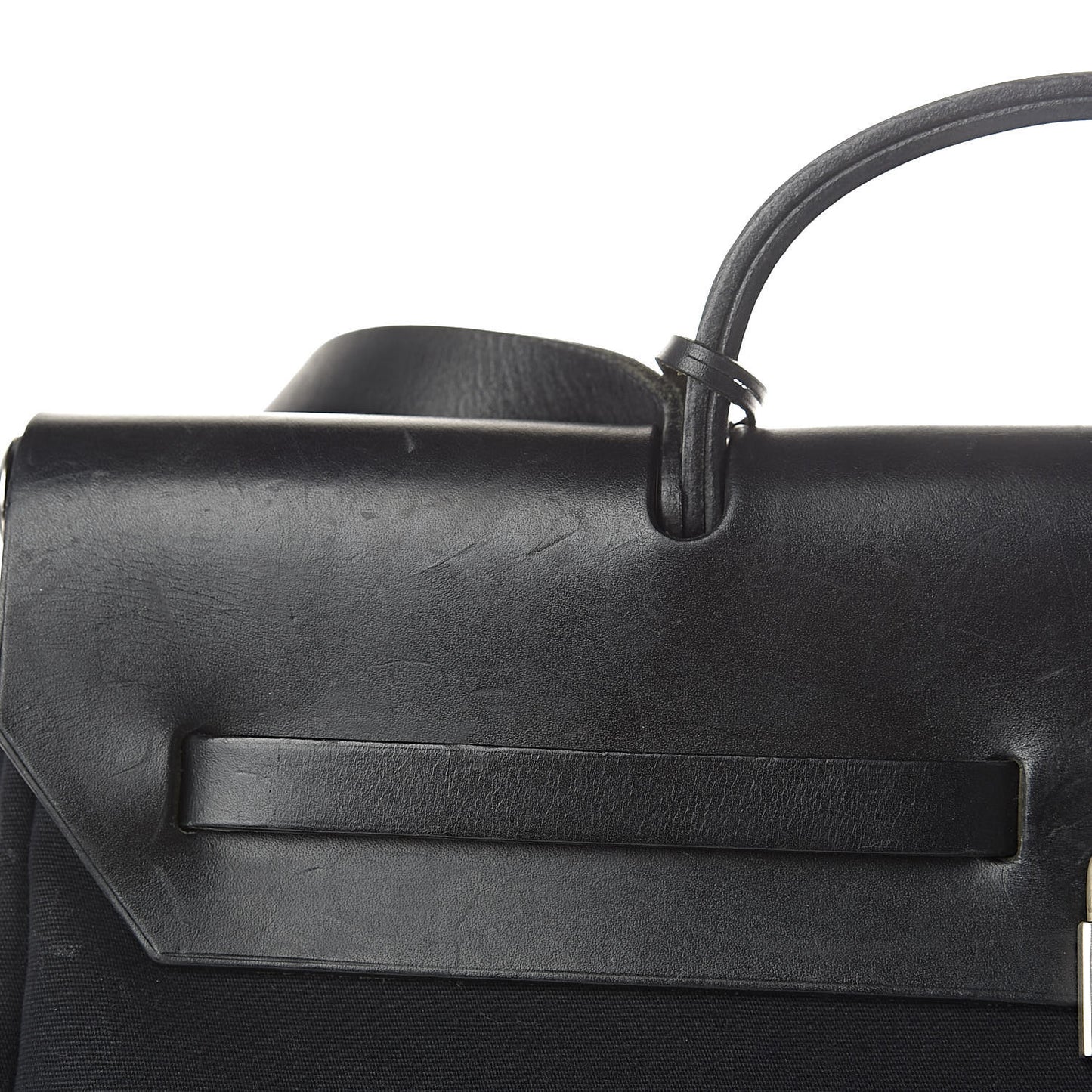 Toile Vache Calfskin Herbag 39 MM Black