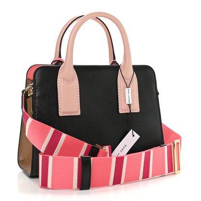 Marc Jacobs Saffiano Little Big Shot Tote Black Gazelle 2 of 11