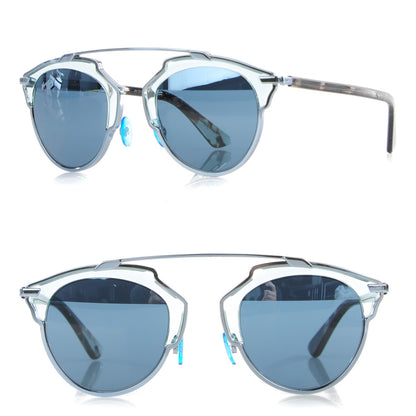 Christian Dior So Real Sunglasses Silver 1 of 8