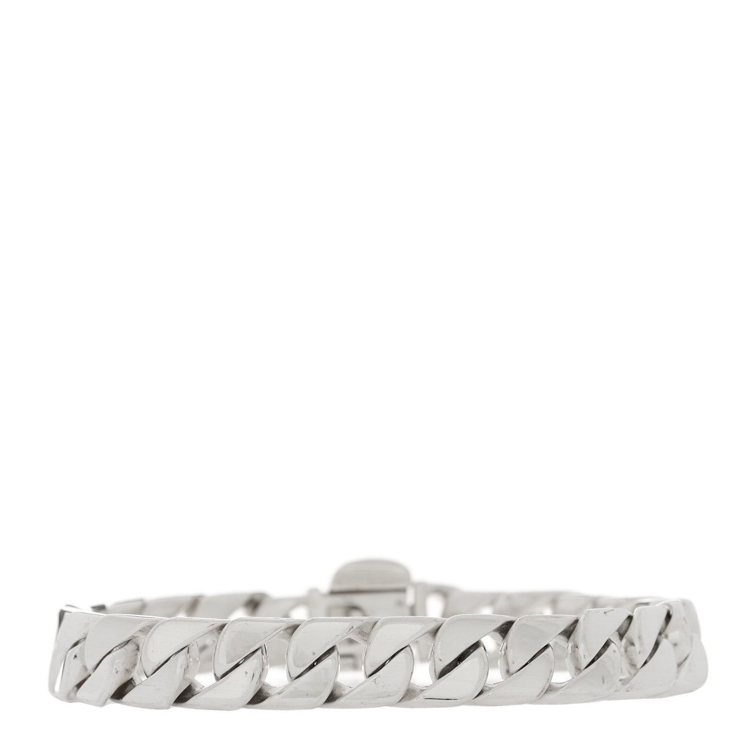 Tiffany Sterling Silver Curb Link Bracelet 1 of 3