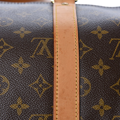 Louis Vuitton Monogram Keepall Bandouliere 50 17 of 26