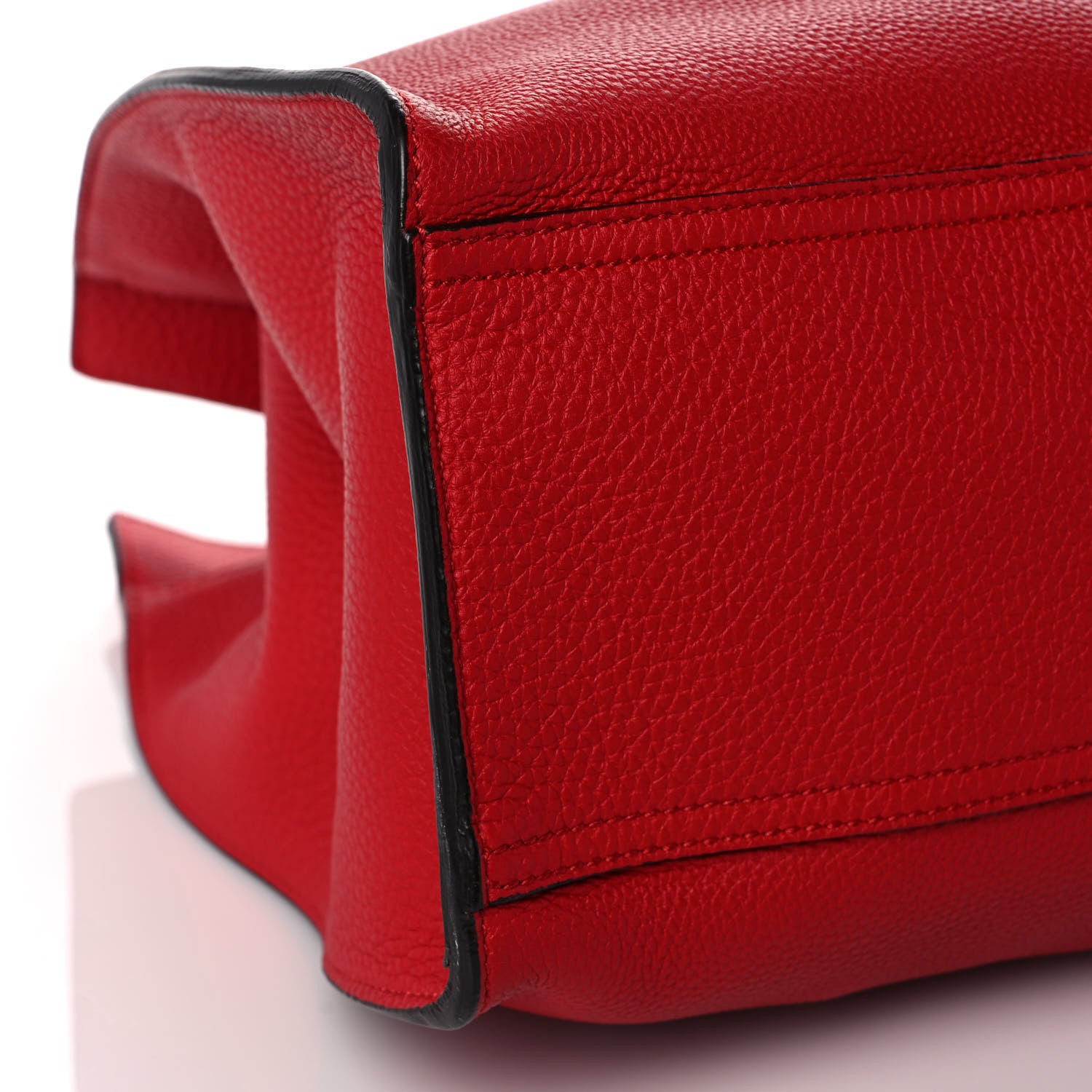 Gucci Soft Calfskin Medium Jackie Top Handle Bag Hibiscus Red 9 of 12