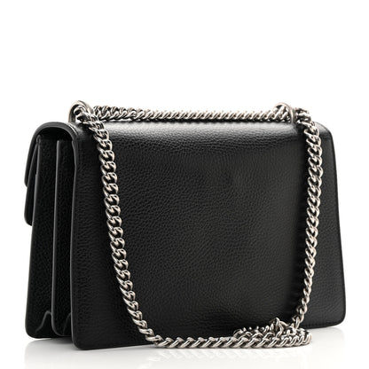 Gucci Pebbled Calfskin Small Dionysus Shoulder Bag Black 3 of 16