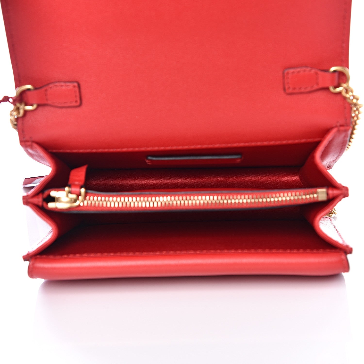 Valentino Garavani Smooth Calfskin Mini Vring Crossbody Bag Rouge Pur 4 of 9