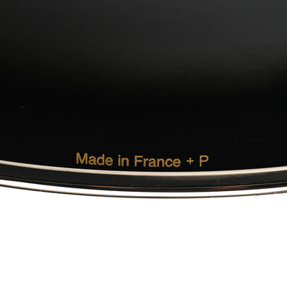 Hermes Enamel Printed Extra Wide Balcons du Guadalquivir Bracelet 70 Blue 5 of 6