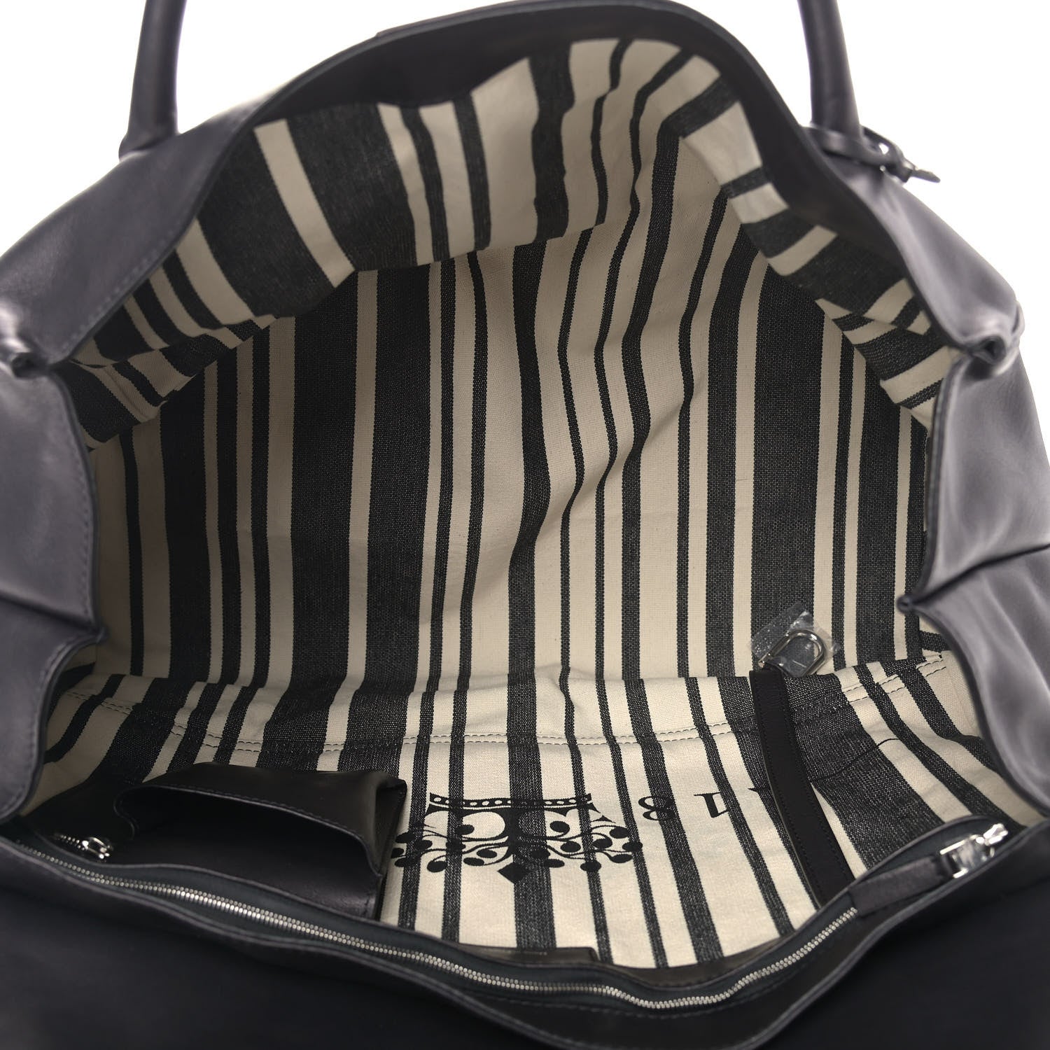 Delvaux Dream Calfskin Brillant L'XXL Satchel Black 6 of 11