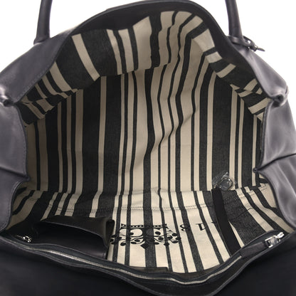 Delvaux Dream Calfskin Brillant L'XXL Satchel Black 6 of 11