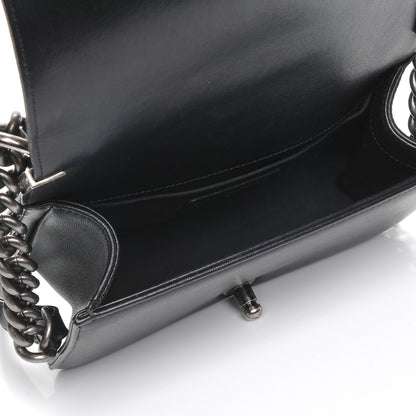 Chanel Lambskin Quilted Small Boy Flap Black 5 of 7