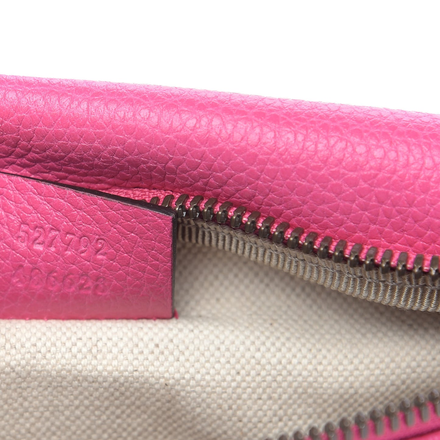 Grained Calfskin Small Logo Belt Bag Box Pink Green