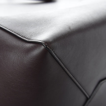 Celine Smooth Calfskin Medium Belt Cabas Phantom Dark Brown 12 of 13