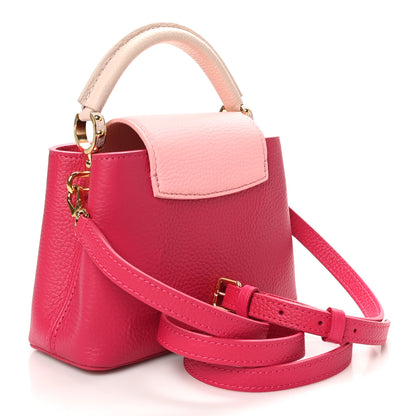 Louis Vuitton Taurillon Flower Chain Capucines Mini Rose Pondicherry 3 of 9