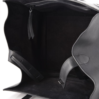 Celine Supple Calfskin Medium Phantom Luggage Black 5 of 8