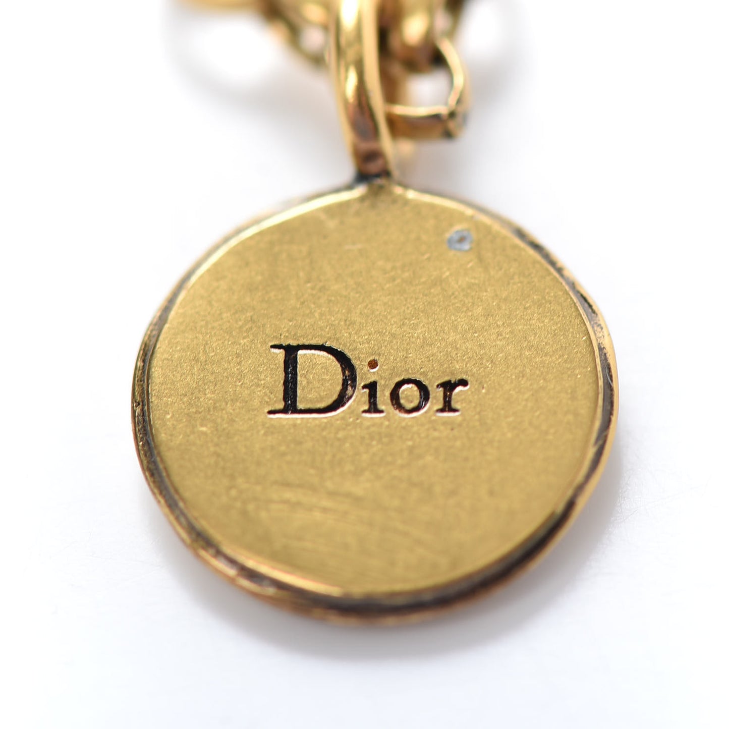 Metal Bee J'Adior Layered Necklace Aged Gold