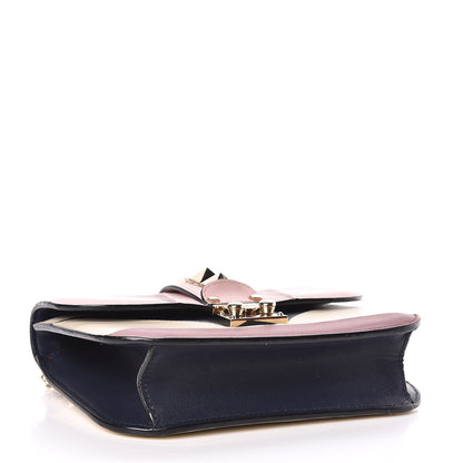 Valentino Garavani Vitello Colorblock Small Glam Lock Rockstud Flap Multicolor 4 of 11