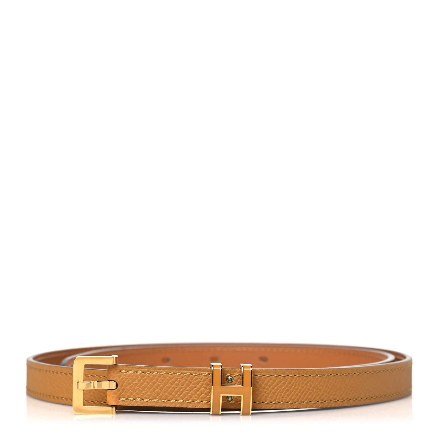 Epsom 15mm Pop H Belt 80 32 Sesame