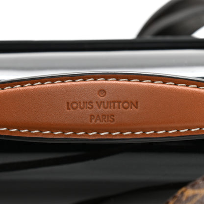 Louis Vuitton Patent Calfskin Monogram Cherrywood BB Black 6 of 11