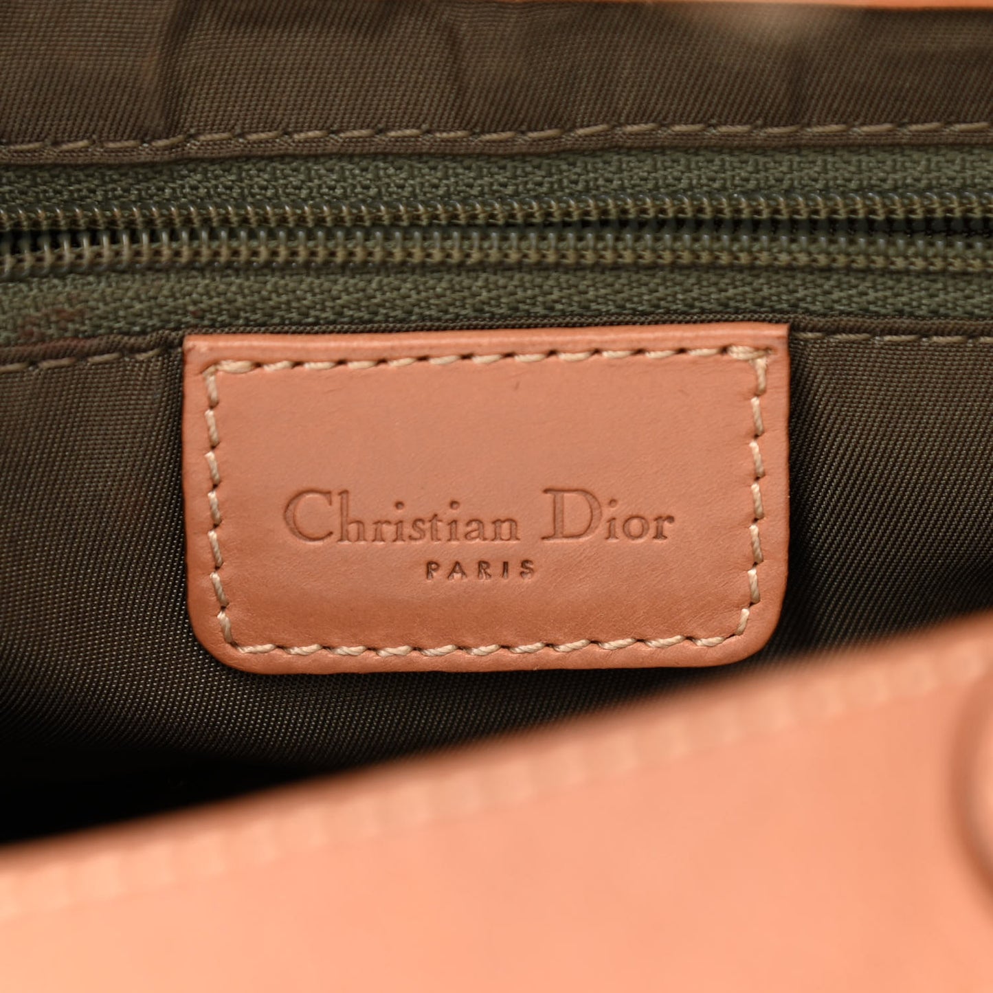 Monogram Saddle Bag Green