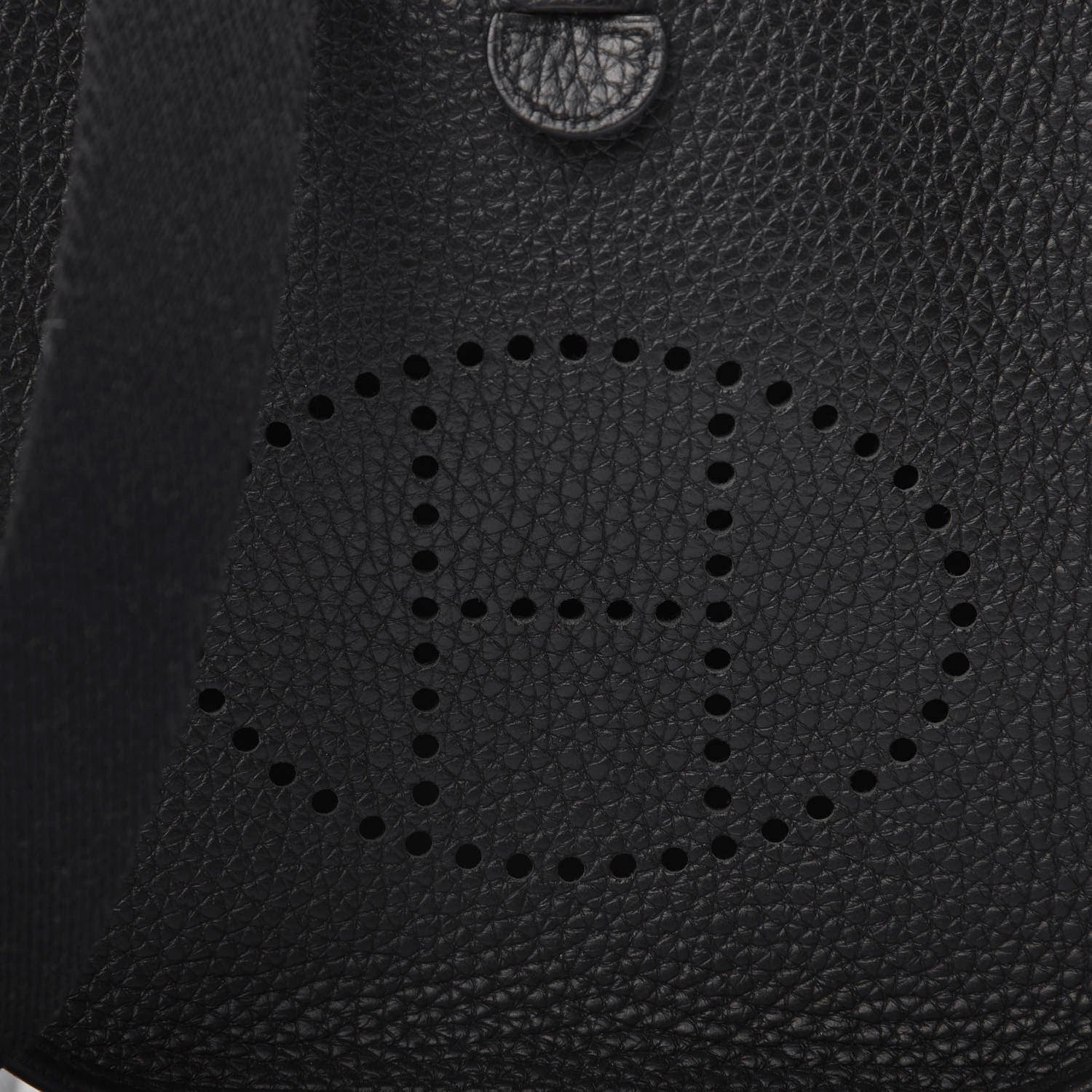 Hermes Taurillon Clemence Evelyne TPM Black 10 of 11