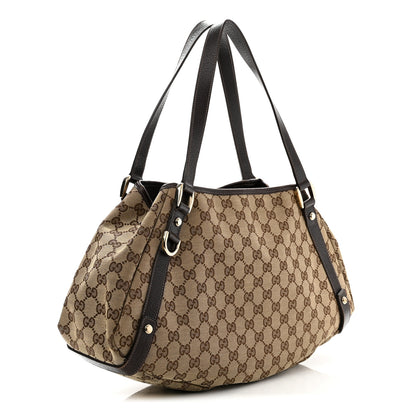 Gucci Monogram Medium Abbey Shoulder Bag Dark Brown 3 of 11