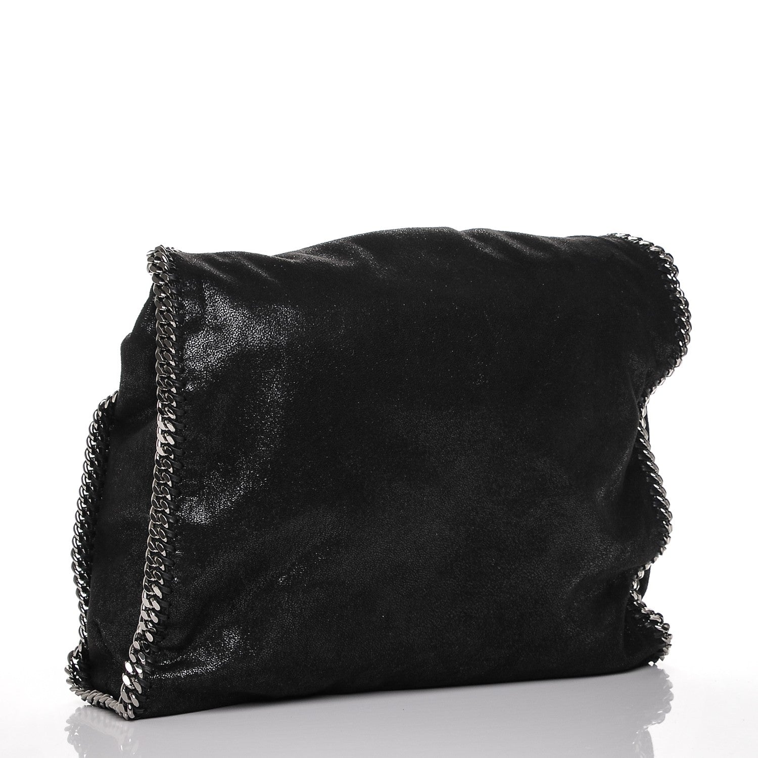 Stella McCartney Shaggy Deer Big Falabella Tote Black 3 of 7