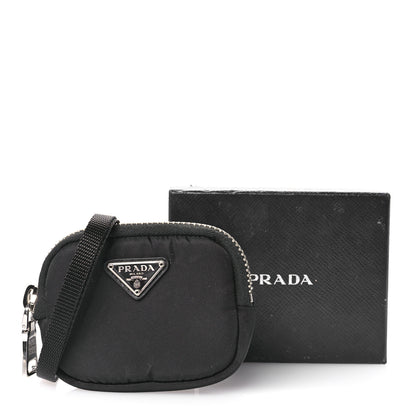 Prada Trick Tessuto Nylon Cargo Pouch Black 11 of 11